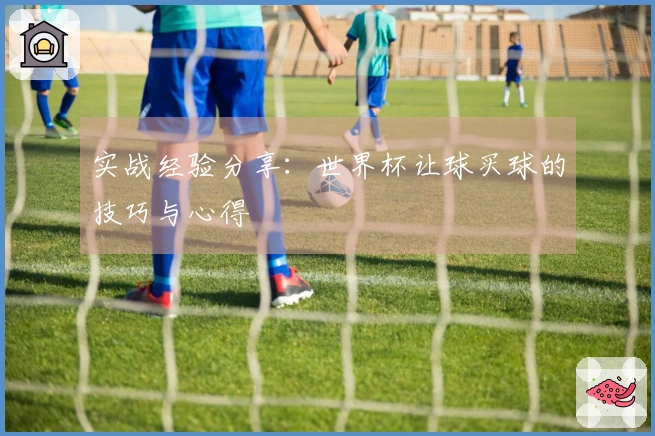 实战经验分享：世界杯让球买球的技巧与心得